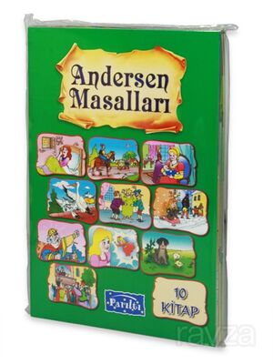 Andersen Masalları +7 Yaş ve Üzeri Renkli Resimli (10 Kitap Set) - 1