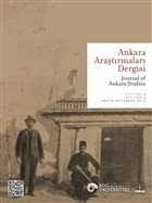 Ankara Araştırmaları Dergisi Cilt 4 Sayı: 2 Aralık 2016 - Vekam Yayınları