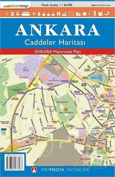Ankara Caddeler Haritası - 1