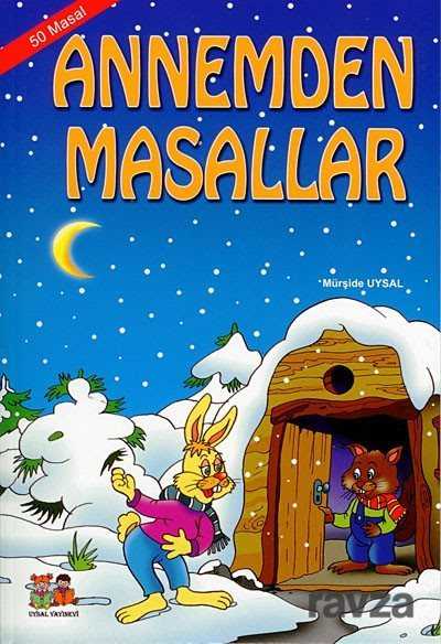Annemden Masallar - 50 Masal (Orta Boy) 5 + yaş (Kod:09) - Uysal Yayınları (İstanbul)
