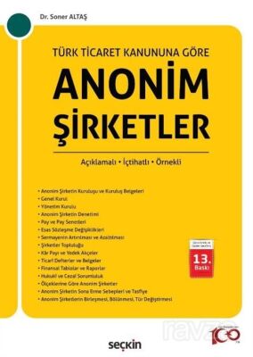 Anonim Şirketler - 1