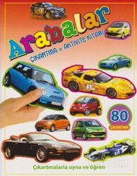 Arabalar Çıkartma ve Aktivite Kitabı - Parıltı Yayıncılık
