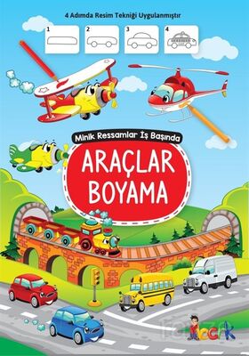 Araçlar Boyama / Minik Ressam İş Başında - 1