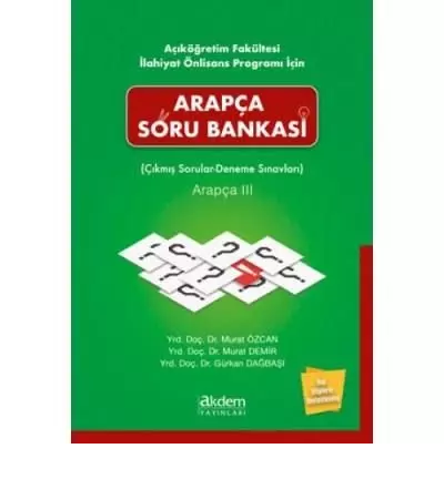 Arapça Soru Bankasi 3 - Akdem Yayınları