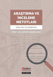 Araştırma ve I?nceleme Metotları - Akdem Yayınları