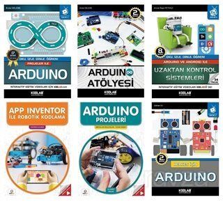 Arduino Programlama Eğitim Seti (6 Kitap Takım) - 1