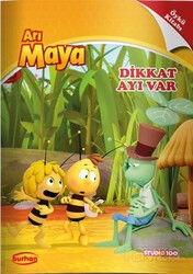 Arı Maya Öykü Kitapları / Dikkat Ayı Var - Burhan Yayınları
