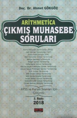 Arithmetica Çıkmış Muhasebe Soruları KPSS ve Kurum Sınavları İçin Tamamı Çözümlü - 1