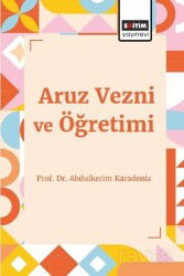 Aruz Vezni ve Öğretimi - Eğitim Kitabevi