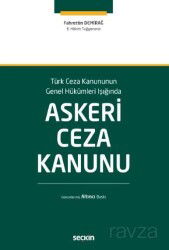 Askeri Ceza Kanunu - Seçkin Yayıncılık