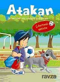 Atakan ile Beraber Yaz Okuluna Gidiyorum (Çıkartmalı Aktivite) - Kaknüs Yayınları