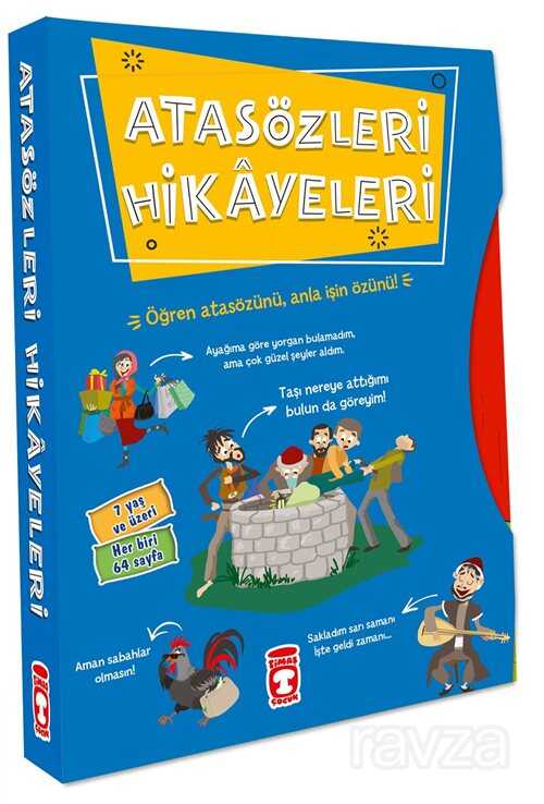 Atasözleri Hikayeleri Set (5 Kitap) - Timaş Çocuk Yayınları