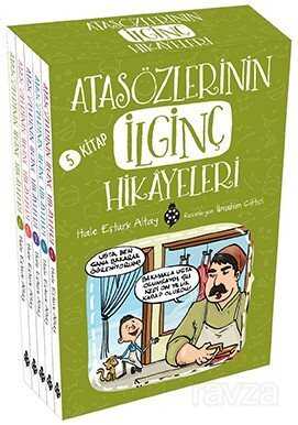 Atasözlerinin İlginç Hikayeleri Seti (5 Kitap) - Uğurböceği Yayınları