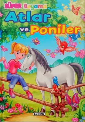 Atlar ve Poniler 1 / Süper Boyama - 1