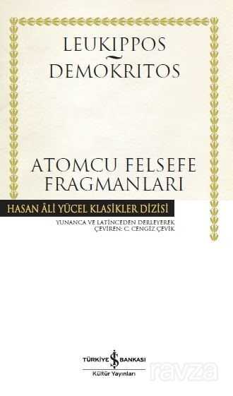 Atomcu Felsefe Fragmanları (Ciltli) - İş Bankası Yayınları