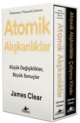 Atomik Alışkanlıklar Kutulu Özel Set: Atomik Alışkanlıklar + Atomik Alışkanlıklar Çalışma Kitabı (2 - 1