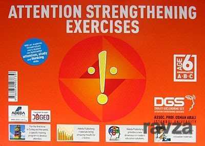 Attention Strengthening Exercises (6 Age) (3 Kitap) - Adeda Yayıncılık