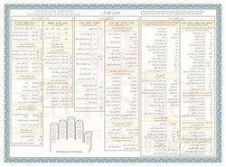 Avamil Şeması Renkli - Ahıska Yayınevi