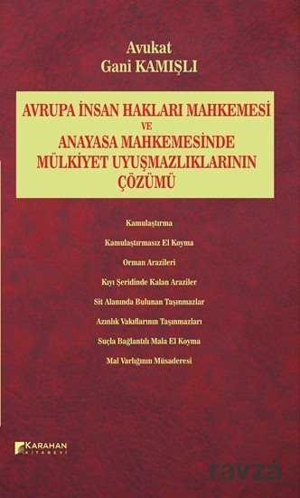 Avrupa İnsan Hakları Mahkemesi ve Anayasa Mahkemesinde Mülkiyet Uyuşmazlıklarının Çözümü - Karahan Kitabevi