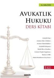 Avukatlık Hukuku Ders Kitabı - Seçkin Yayıncılık