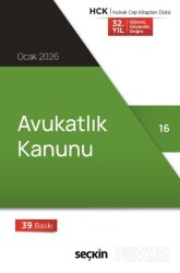 Avukatlık Kanunu (Cep Kitabı) - Seçkin Yayıncılık