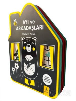 Ayı ve Arkadaşları Mutlu Ev Kitabı (Keçe Kitap) - 1