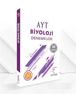 AYT Biyoloji Denemeleri - 30 Çözümlü Deneme - 1