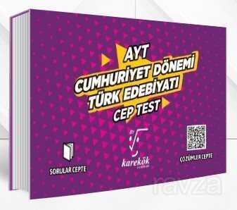 AYT Cep Test Cumhuriyet Dönemi Türk Edebiyatı - 1