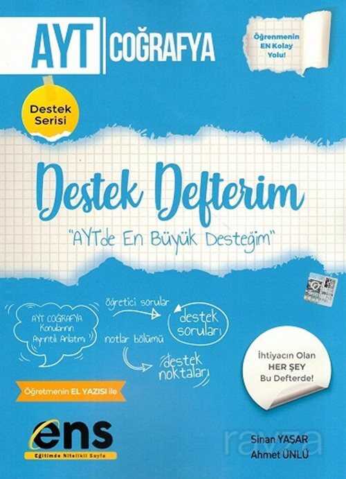 AYT Coğrafya Destek Defterim - ENS Yayıncılık