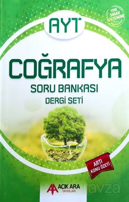 AYT Coğrafya Soru Bankası Dergi Seti - 1