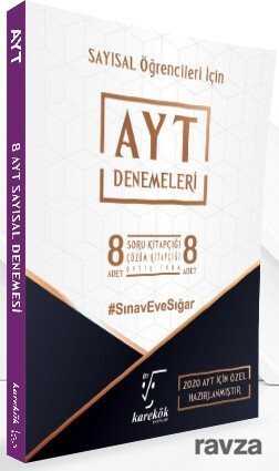 AYT Denemeleri Sayısal Öğrencileri İçin 8 Soru 8 Çözüm Kitapçığı - 1