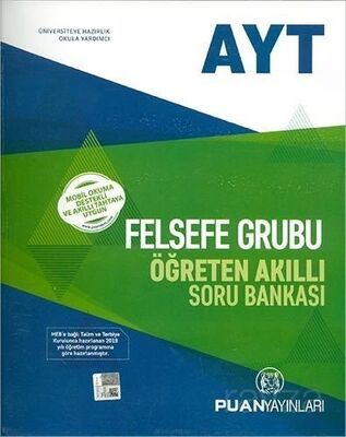 AYT Felsefe Grubu Öğreten Akıllı Soru Bankası - 1