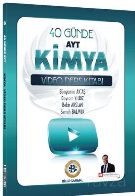 AYT Kimya 40 Günde Video Ders Kitabı - 1