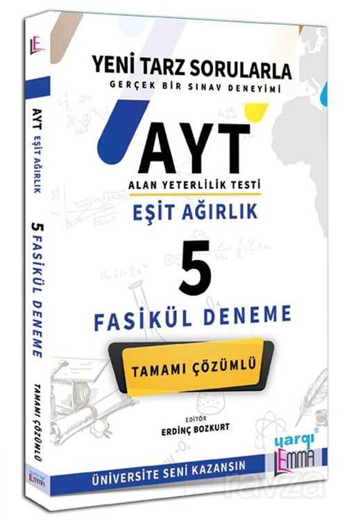 AYT Lemma Eşit Ağırlık Tamamı Çözümlü 5 Fasikül Deneme - 1