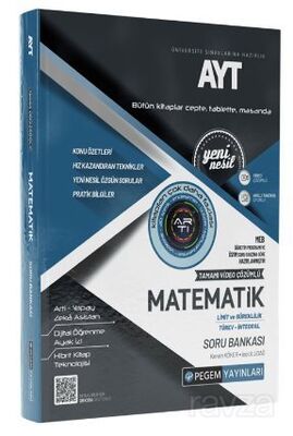 AYT Matematik Limit ve Süreklilik Türev-İntegral Soru Bankası - 1