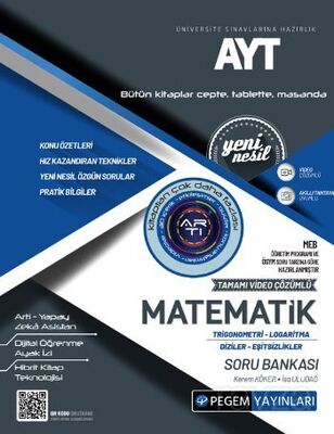 AYT Matematik Trigonometri-Logaritma-Diziler-Eşitsizlikler Soru Bankası - 1