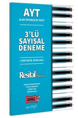 AYT Resital Serisi 3’lü Sayisal Deneme - 1