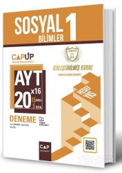 AYT Sosyal Bilimler 1 20x16 Up Deneme - Çap Yayınları