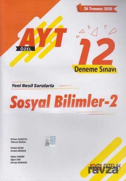 AYT Sosyal Bilimler 2 Özel 12 Deneme Sınavı - 1