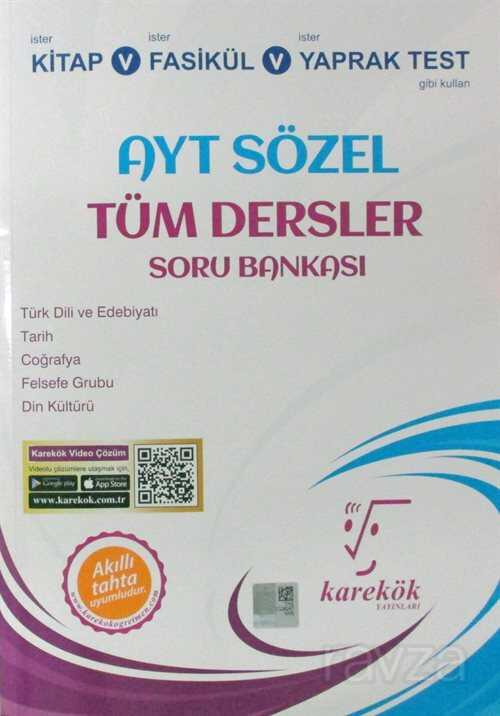 AYT Sözel Tüm Dersler Soru Bankası - Karekök