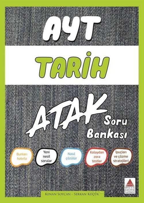 AYT Tarih Atak Soru Bankası - Delta Kültür Yayınevi