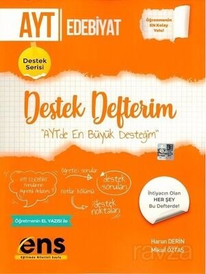 AYT Türk Dili ve Edebiyatı Destek Defterim - 1