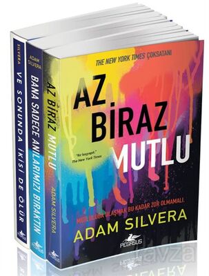 Az Biraz Mutlu - Bana Sadece Anılarımızı Bıraktın - Ve Sonunda İkisi de Ölür (3 Kitap Set) - 1