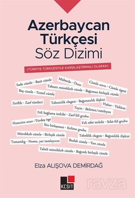 Azerbaycan Türkçesi Söz Dizimi - 1