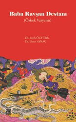 Baba Ravşan Destanı (Özbek Varyantı) - Palet Yayınları (Konya)