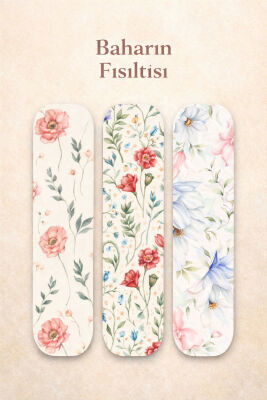 Baharin Fisiltisi Üçlü Ayraç Seti - Hobbi Tasarim