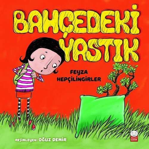 Bahçedeki Yastık - Kırmızı Kedi Çocuk