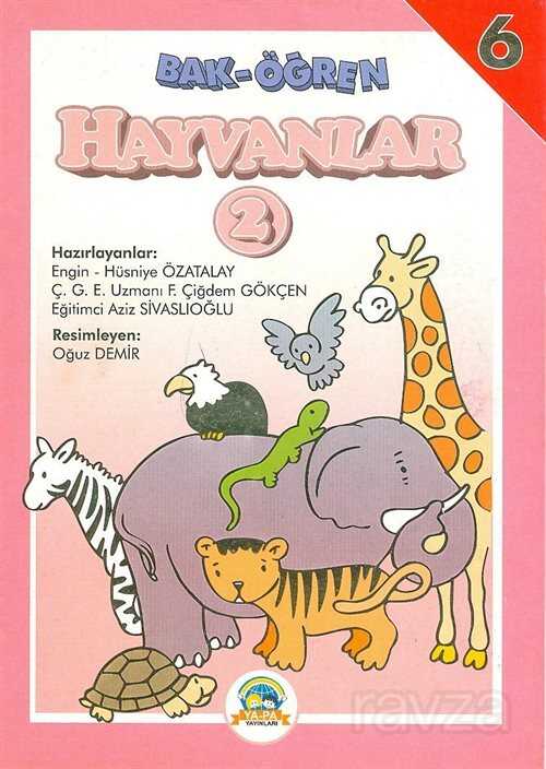 Bak-Öğren Hayvanlar -2- 6 - Ya-Pa Yayınları
