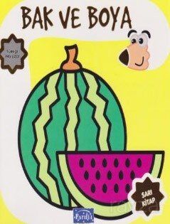 Bak ve Boya Türkçe-İngilizce Sarı Kitap - 1