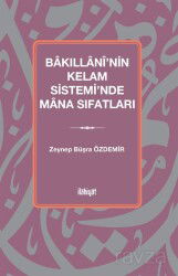 Bakıllanî'nin Kelam Sistemi'nde Mana Sıfatları - İlahiyat Yayınları